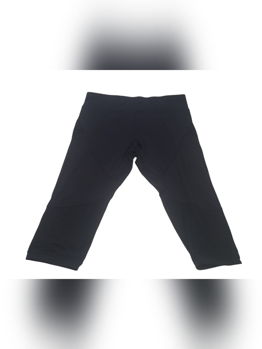 ⭐️ ACX Black Mesh-Panel Capri Leggings Sz XL